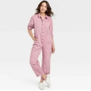 Universal Thread Light Pink Women's Jumpsuit